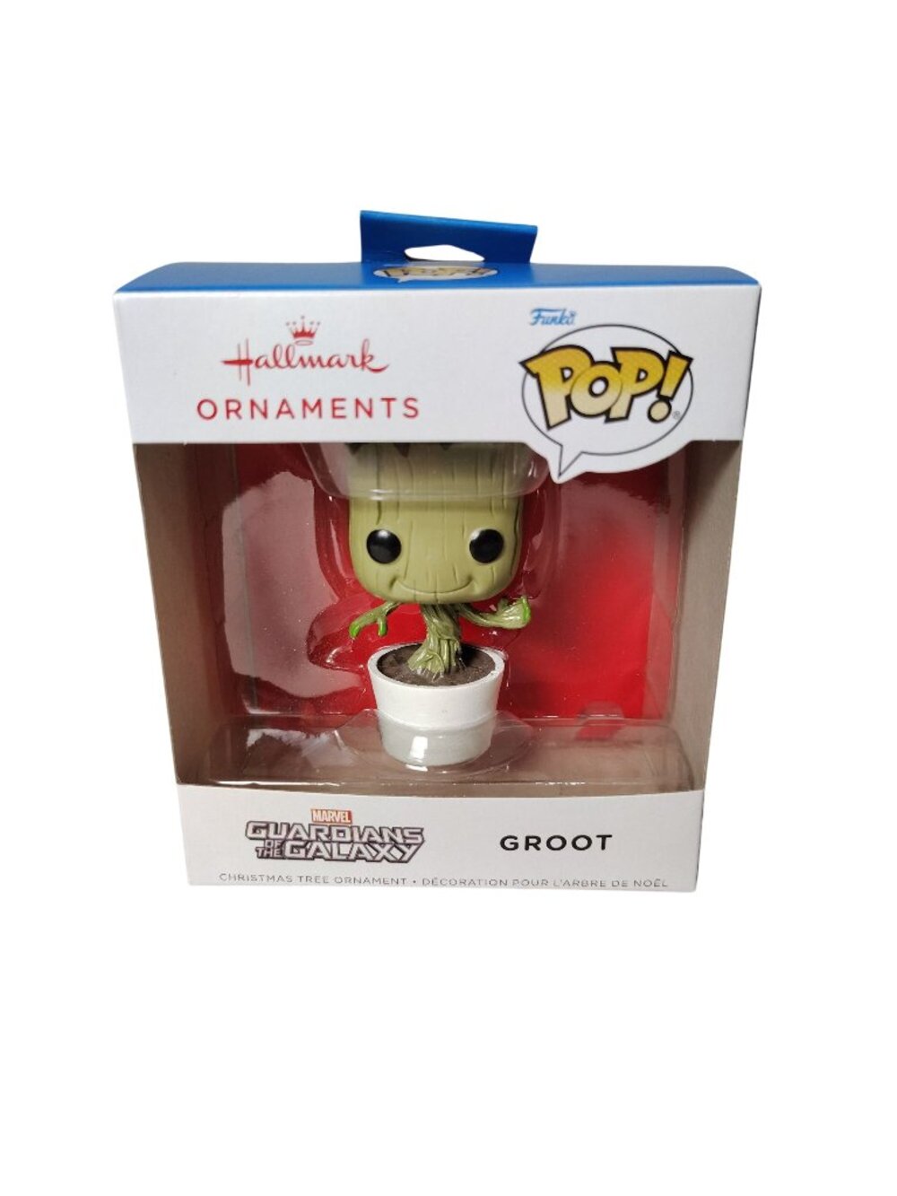 Hallmark Funko Pop! Marvel Guardians Of The Galaxy Groot Christmas Tree Ornament